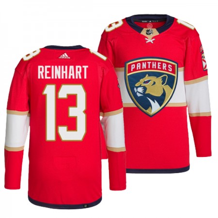 Florida Panthers Hockeydrakt Sam Reinhart 13 Rød Adidas Authentic - Herre